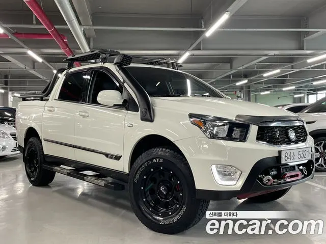 KGM KORANDO SPORTS 2017 — 134 100 км, белый, Корея — под ключ — фото 2