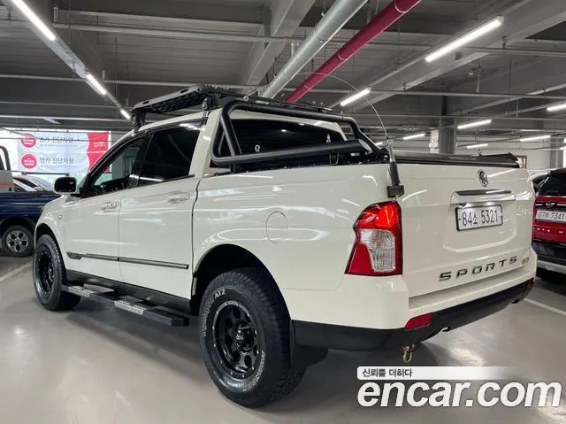 KGM KORANDO SPORTS 2017 — 134 100 км, белый, Корея — под ключ — фото 5