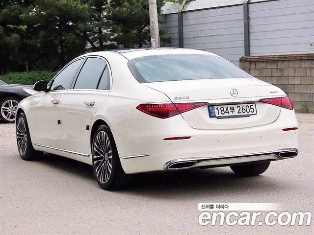 MERCEDES-BENZ S-CLASS W223 2023 — 79 776 км, белый, Корея — под ключ — фото 3