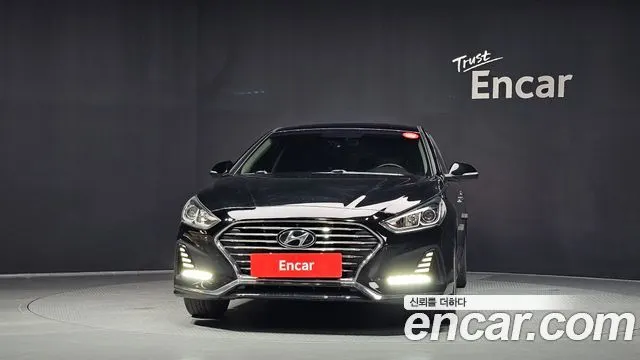 HYUNDAI SONATA 2018 — 169 009 км, чёрный, Корея — под ключ — фото 3