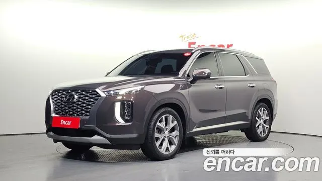 HYUNDAI PALISADE 2020 — 117 334 км, коричневый, Корея — под ключ — фото 1