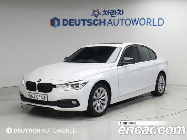 BMW 3 SERIES 2016 — 127 381 км, белый, Корея — под ключ — фото 11