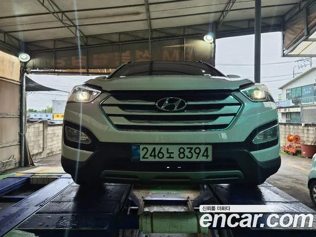 HYUNDAI SANTA FE 2015 — 122 448 км, белый, Корея — под ключ — фото 6