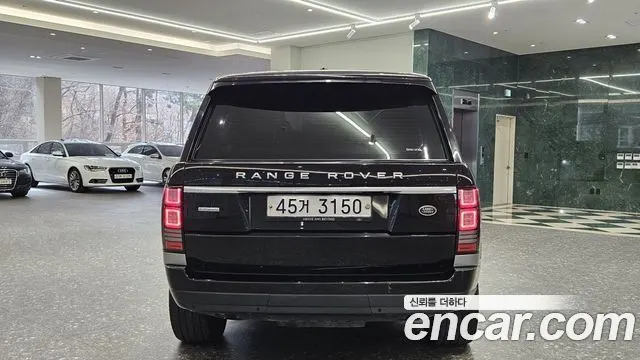LAND ROVER RANGE ROVER 2015 — 91 954 км, чёрный, Корея — под ключ — фото 4