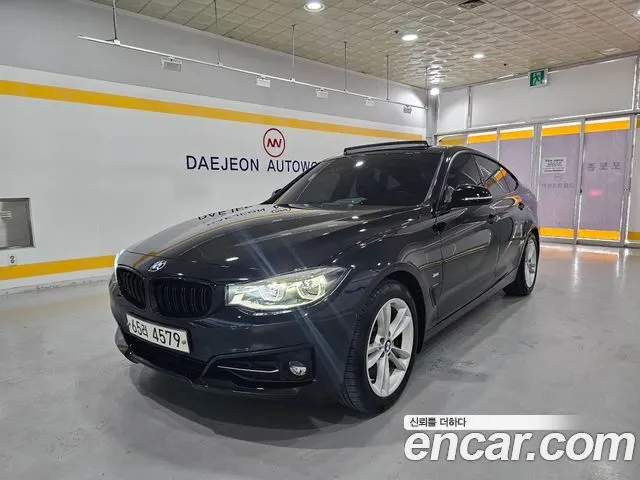 BMW 3 SERIES GT 2018 — 120 957 км, чёрный, Корея — под ключ — фото 3