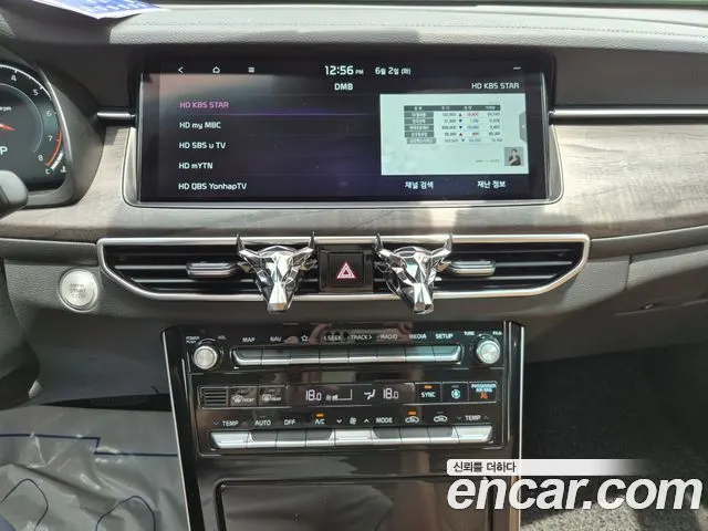 KIA K7 PREMIER 2020 — 60 200 км, тёмно-зелёный, Корея — под ключ — фото 12