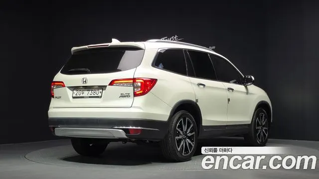 HONDA PILOT 2019 — 48 843 км, белый, Корея — под ключ — фото 2