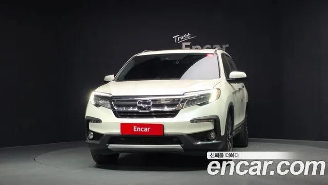 HONDA PILOT 2019 — 48 843 км, белый, Корея — под ключ — фото 3