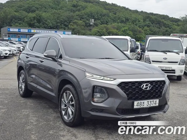 HYUNDAI SANTA FE 2019 — 146 774 км, серый, Корея — под ключ — фото 11