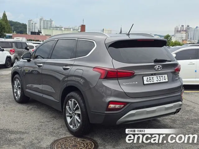 HYUNDAI SANTA FE 2019 — 146 774 км, серый, Корея — под ключ — фото 7