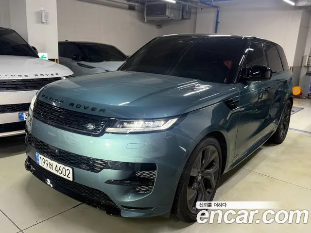 LAND ROVER RANGE ROVER SPORT 2025 — 8 854 км, тёмно-зелёный, Корея — под ключ — фото 12