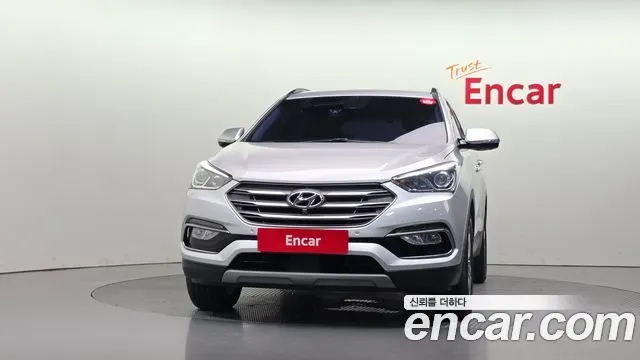 HYUNDAI SANTA FE 2018 — 109 477 км, серебристый, Корея — под ключ — фото 3