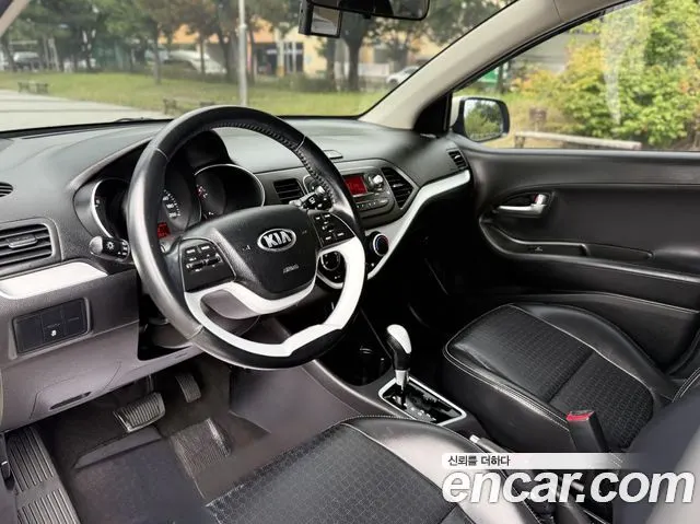 KIA MORNING 2016 — 63 535 км, белый-перламутр, Корея — под ключ — фото 9