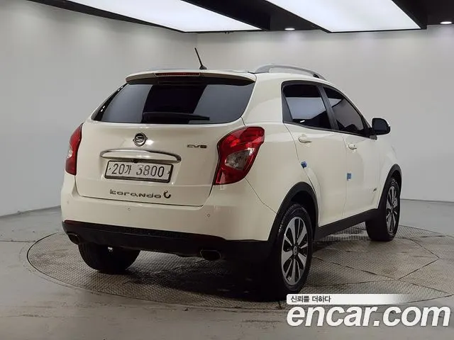 KGM KORANDO C 2014 — 115 000 км, белый, Корея — под ключ — фото 4
