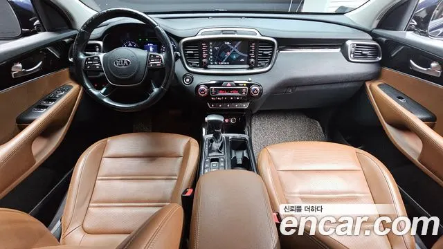 KIA SORENTO 2018 — 135 754 км, синий, Корея — под ключ — фото 7