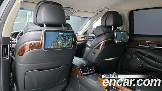 GENESIS EQ900 2016 — 201 570 км, чёрный, Корея — под ключ — фото 12