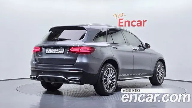 MERCEDES-BENZ GLC-CLASS X253 2019 — 122 315 км, серый, Корея — под ключ — фото 2