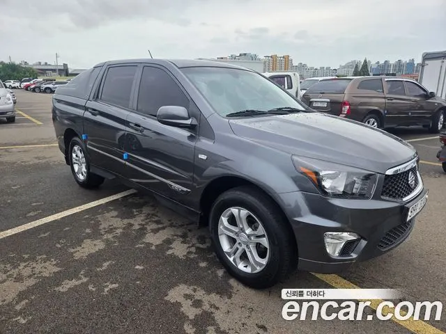 KGM KORANDO SPORTS 2014 — 81 000 км, серый, Корея — под ключ — фото 8