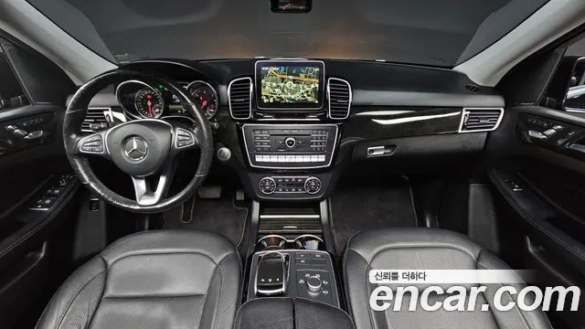 MERCEDES-BENZ GLE-CLASS W166 2016 — 118 028 км, чёрный, Корея — под ключ — фото 7