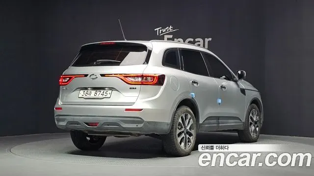 RENAULT KOREA QM6 2018 — 180 158 км, серебристый, Корея — под ключ — фото 2