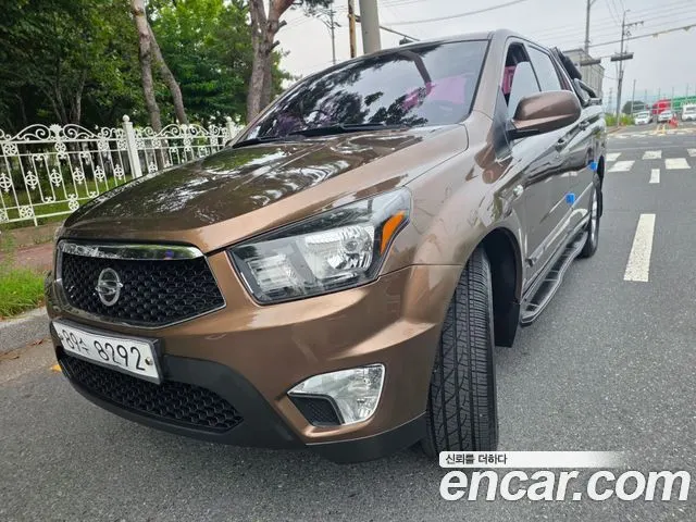 KGM KORANDO SPORTS 2014 — 245 000 км, коричневый, Корея — под ключ — фото 2