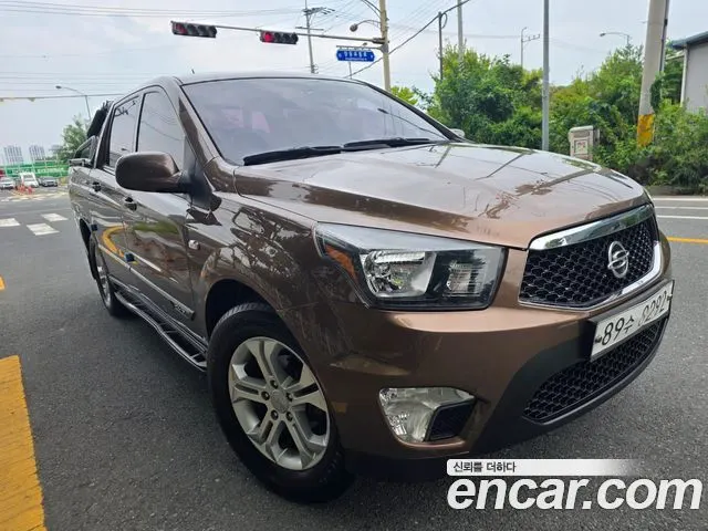 KGM KORANDO SPORTS 2014 — 245 000 км, коричневый, Корея — под ключ — фото 3