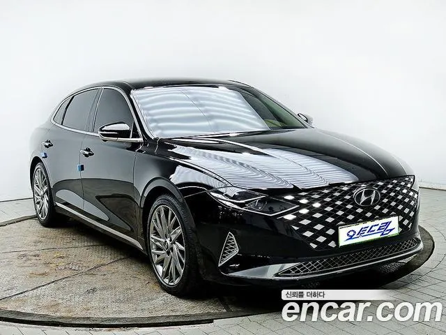 HYUNDAI GRANDEUR 2020 — 128 388 км, чёрный, Корея — под ключ — фото 2
