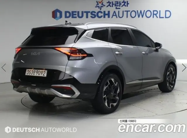 KIA SPORTAGE 2022 — 78 761 км, серебристо-серый, Корея — под ключ — фото 2