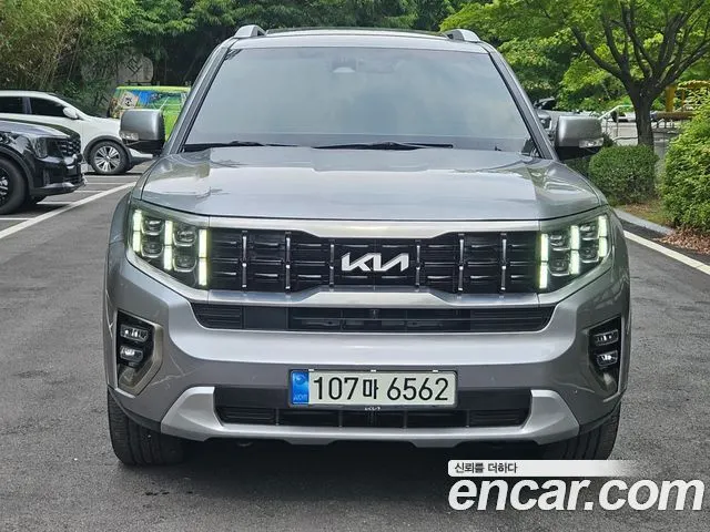 KIA MOHAVE THE MASTER 2022 — 37 923 км, серебристо-серый, Корея — под ключ — фото 1