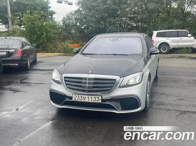 MERCEDES-BENZ S-CLASS W222 2019 — 71 243 км, чёрный, Корея — под ключ — фото 1