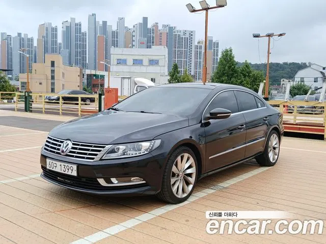 VOLKSWAGEN CC 2013 — 240 000 км, чёрный, Корея — под ключ — фото 11