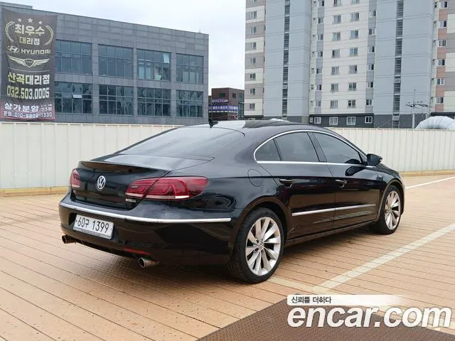 VOLKSWAGEN CC 2013 — 240 000 км, чёрный, Корея — под ключ — фото 4