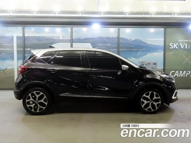 RENAULT KOREA QM3 2018 — 124 097 км, фиолетовый, Корея — под ключ — фото 3