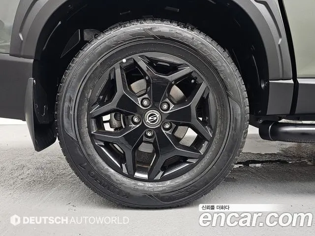 KGM REXTON SPORTS 2021 — 39 434 км, тёмно-зелёный, Корея — под ключ — фото 5