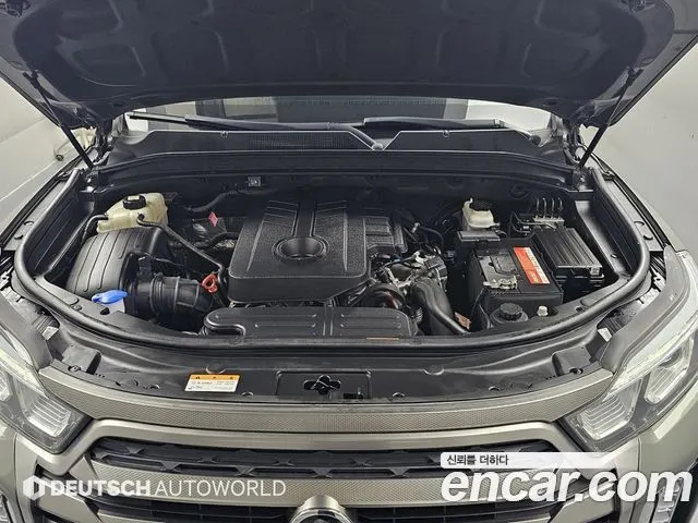 KGM REXTON SPORTS 2021 — 39 434 км, тёмно-зелёный, Корея — под ключ — фото 6