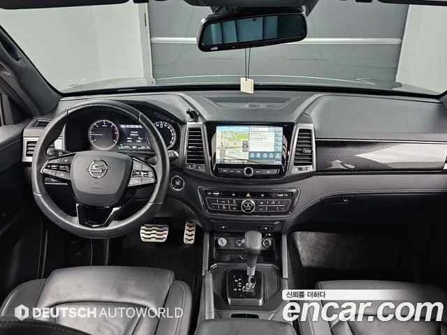 KGM REXTON SPORTS 2021 — 39 434 км, тёмно-зелёный, Корея — под ключ — фото 7