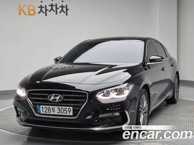 HYUNDAI GRANDEUR 2019 — 92 693 км, чёрный, Корея — под ключ — фото 11