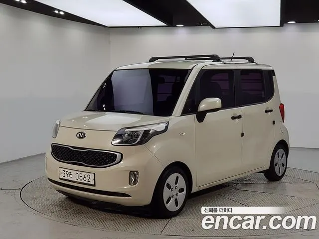 KIA RAY 2016 — 231 000 км, белый-перламутр, Корея — под ключ — фото 1