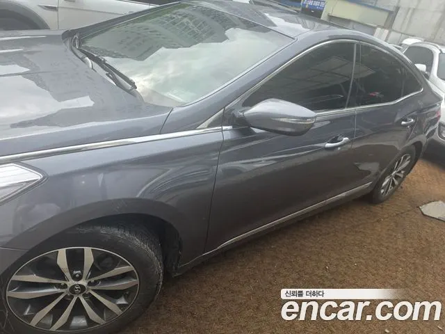 HYUNDAI GRANDEUR 2012 — 168 000 км, серебристо-серый, Корея — под ключ — фото 3