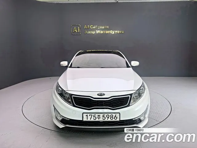 KIA K5 HYBRID 2013 — 119 150 км, белый, Корея — под ключ — фото 2