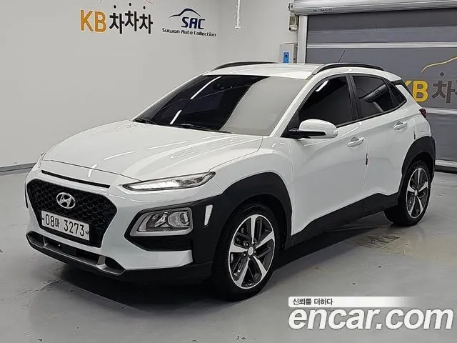 HYUNDAI KONA 2018 — 157 349 км, белый, Корея — под ключ — фото 1