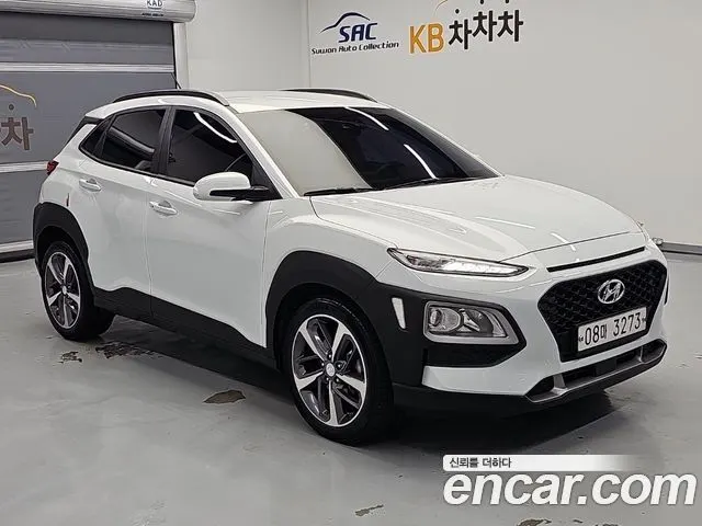 HYUNDAI KONA 2018 — 157 349 км, белый, Корея — под ключ — фото 2