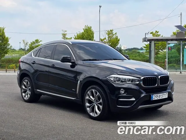 BMW X6 2018 — 155 000 км, чёрный, Корея — под ключ — фото 11