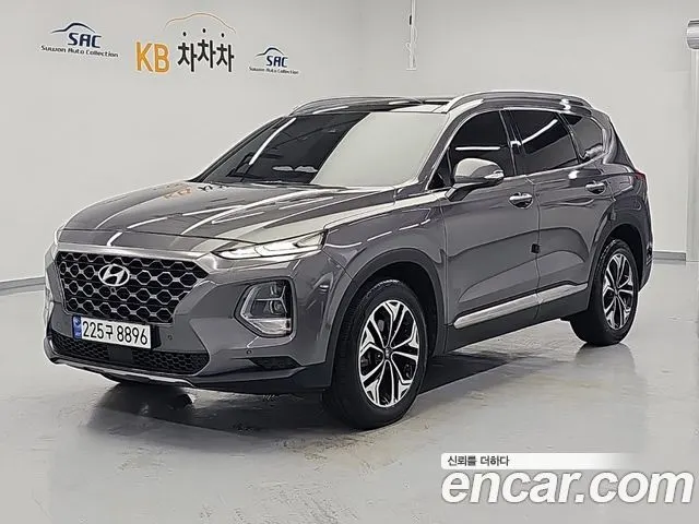 HYUNDAI SANTA FE 2019 — 125 370 км, серый, Корея — под ключ — фото 11
