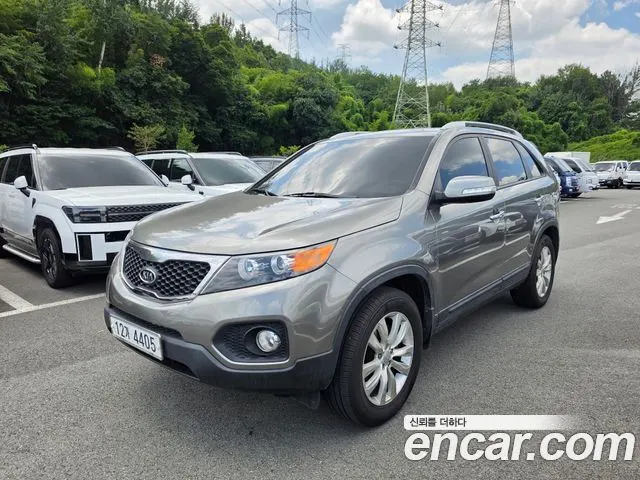 KIA SORENTO R 2011 — 196 606 км, коричневый, Корея — под ключ — фото 1