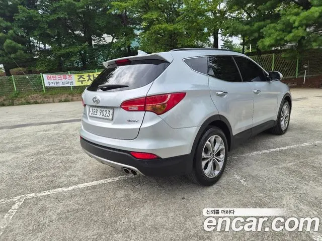 HYUNDAI SANTA FE 2015 — 127 631 км, серебристый, Корея — под ключ — фото 5