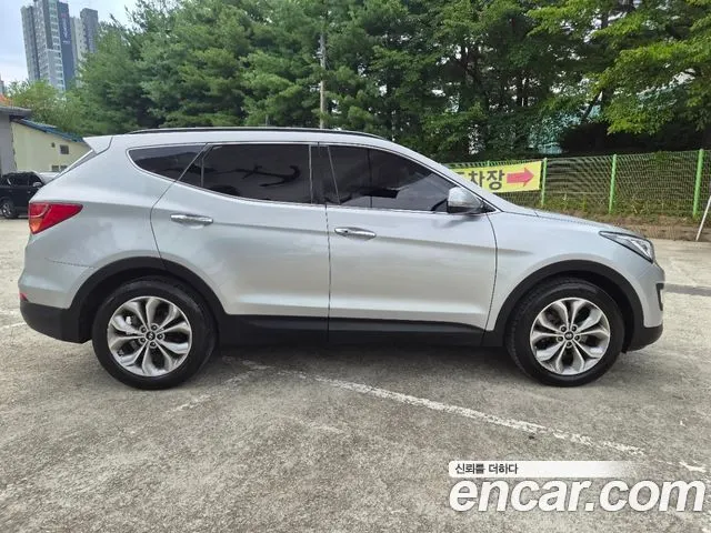 HYUNDAI SANTA FE 2015 — 127 631 км, серебристый, Корея — под ключ — фото 8