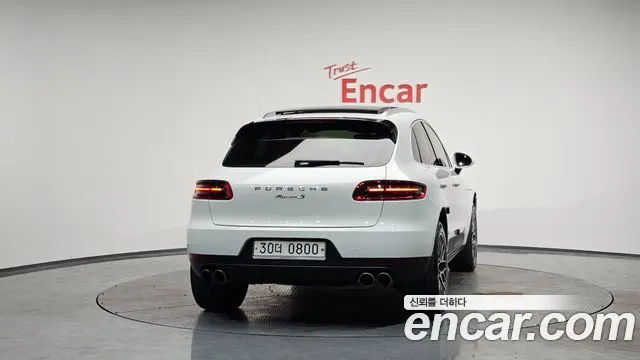 PORSCHE MACAN 2017 — 109 731 км, белый, Корея — под ключ — фото 4