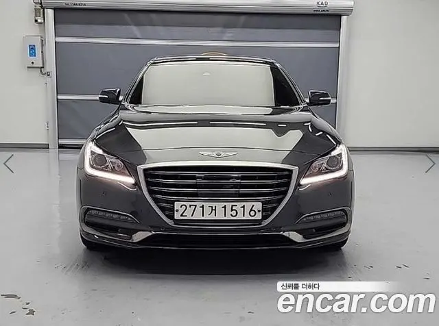 GENESIS G80 2019 — 227 350 км, серый, Корея — под ключ — фото 2