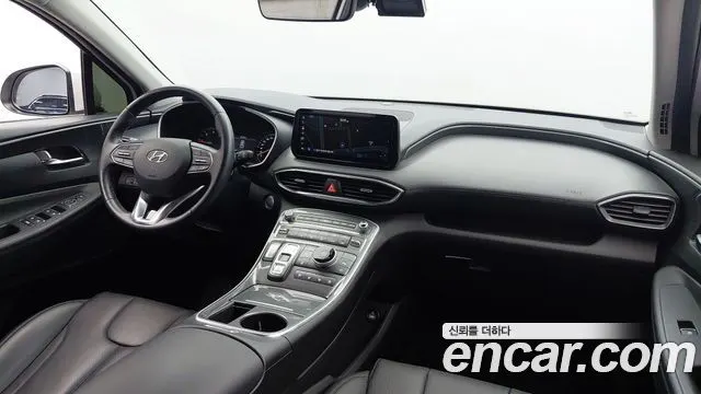 HYUNDAI SANTA FE 2022 — 9 358 км, белый-перламутр, Корея — под ключ — фото 10